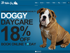 Image of LA Modern Dog Home Page